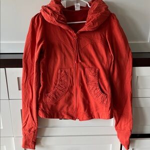 Prairie Underground Orange Hoodie- made in USA-size S
